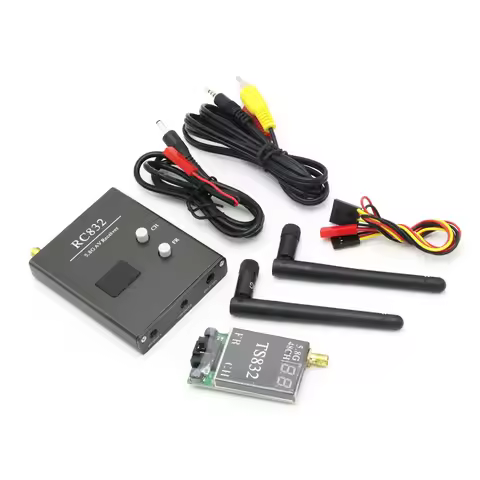 TS832 RC832 RC832H 5.8G 600mw FPV Transmitter Receiver - 5km Long Range 48Ch Wireless AV System for 