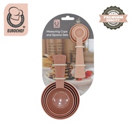 Eurochef 9pc Stackable Nesting Measuring Cups and Measuring Spoons Set MT019 for Cooking Baking