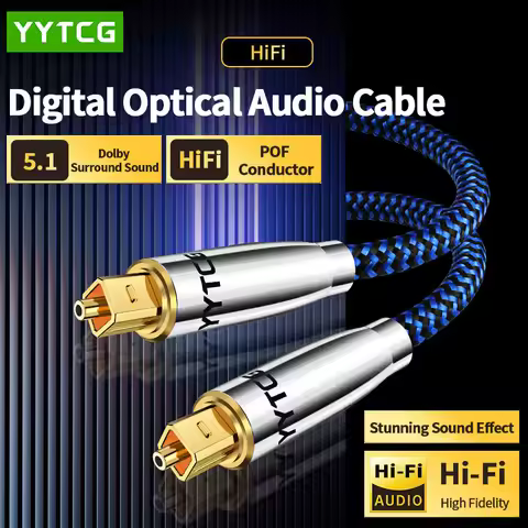 YYTCG Toslink to 3.5mm Mini Optical Audio Cable, SPDIF Digital Fiber Cord for TV, Soundbar, Headphon