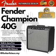 FENDER Champion 40G Guitar Combo Amplifier 40watt amplifier speaker guitar keyboard lead amp Champion 40