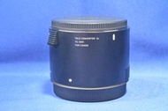 新淨 Sigma TC-2001 For Canon 2倍增距鏡 TC 2x 電子接點 焦距兩倍 70-200mm 100-400mm 150-600mm TC-2x