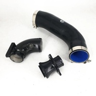 Turbocharger Inlet Outlet Upgrade Pipe Silicone Hose Muffler Delete For VW Golf MK7 R EA888 Gen3 Leo