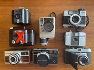 中古 古董 菲林相機 Vintage Film Camera Lomo 半格 Ricoh Auto Half E Canon Dial 35-2 Kodak Retina 1b 文青