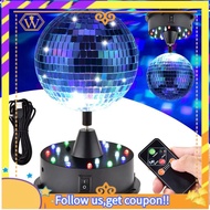 【W】Rotating Disco Ball Disco Ball Spinner Disco Ball Decor