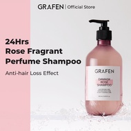 [GRAFEN] Damask Rose Perfume Shampoo 500ml [ 100% Damask Rose Oil, 90% Natural Ingredients, Long Las