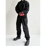 POPDADA 3B SPORTS Fitted Nylon SPORTS Suit Casual SPORTS Trousers Stand Collar Jacket Jacket