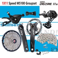 SHIMANO DEORE M5100 11 Speed Groupset 1X11 speed MTB Bike Bicycle Accessories Parts