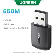 lijianbo3 UGREEN Wifi Adapter AC650/AC1300 5G&2.4G USB Ethernet for PC Laptop Desktop Windows Linux 