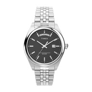 Timex TW2V67800 Legacy Day and Date Stainless Steel Bracelet Watch 41mm. นาฬิกา นาฬิกาข้อมือ นาฬิกาข