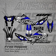 DECAL STICKER YAMAHA WR 155 NEW STICKER YAMAHA WR 155 FREE REQUEST STICKER WR YAMAHA