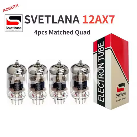 SVETLANA 12AX7 Vacuum Tube Upgrade ECC83/6N4 Electronic Precision Matching Amplifier High Fidelity M