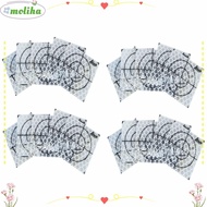 MOLIHA 10 pieces/20 pieces Reflective Sheet, White 3*3cm Bridge Mapping Sticker, Durable Square Diamond Grade Reflective Film Fashion Tunnel Survey Outdoor