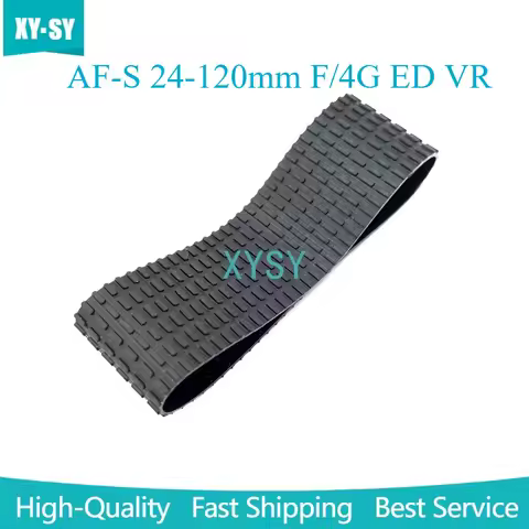 New 24-120 mm F4G Lens Zoom Ring Rubber Leather for Nikon AF-S NIKKOR 24-120mm F/4G ED VR Camera Rep