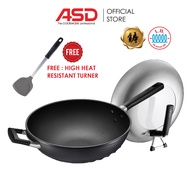 ASD 32CM TORNADO ELITE I.H. DIE CAST SKILLET WOK / HP2332TEIH-3G