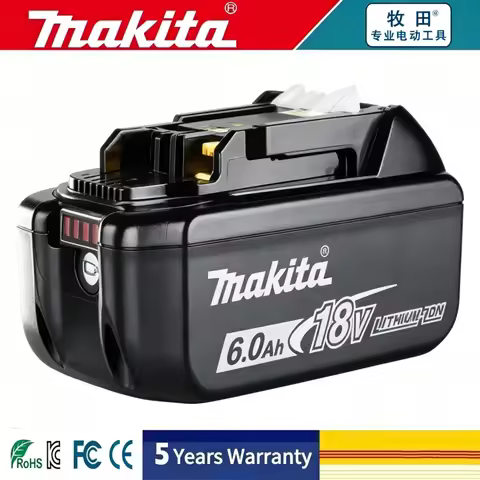 2026 Makita BL1860 BL1850B BL1850 BL1840 BL1830 Screwdriver Battery & Charger 18v Replacement Power