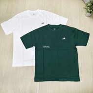 現貨 iShoes正品 New Balance 男款 短袖 刺繡 基本款 上衣 MT41509WT MT41509NWG