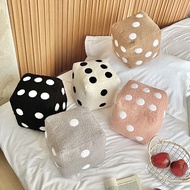 [ALOT]- Dice Pillow Simulation Dice Plush Pillow Cubic Cube Plush Cushion Stuffed Sofa Back Support 