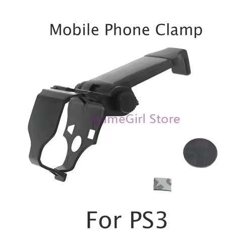 10pcs Adjustable Mobile Phone Clamp for Playstation 3 PS3 Controller Game Clip Mount Holder Stand