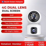 South Ocean V380 Pro WiFi/4G Sim Card Dual Lens 5MP Wireless CCTV