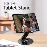 Big Size Phone, tablet Holder Adjustable 360 ​​Desk Stand Tablet Foldable Tripod Bracket Tablets Holder Tripod 平板电脑支架