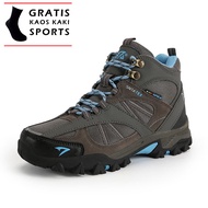 SNTA 611 Women's Hiking Boots in Grey Blue, Original SNTA Outdoor Women's Mountain Shoes