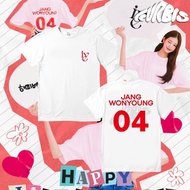 IVE Anniversary t shirt Top AN YUJIN GAEUL REI JANG WONYOUNG LIZ LEESEO Same Print T-shirt for Men a