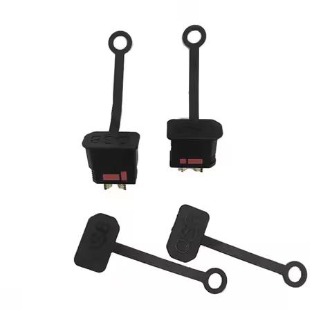 QS8/QS9/QS10P Male Female Plug Dustproof Cover Waterproof Cap for Plant Protection Drone Battery Con