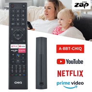 NEW Original For CHIQ  TV remote  L43M8T Android Smart TV remote | 43 Inch | Full HD | GooglePlaystore | Inbuilt Chromecast | Netflix
