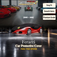 FERRARI F430/F430 SPIDER (2005–2014) Car Cover Logo Printed Protecting Elastic Fabric Anti-Scratch F