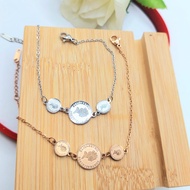 Titanium BRACELET WOMEN'S JEWELRY BRACELET COIN ELIZABETH BRACELET || Akseosris COIN ELIZABETH TITAN