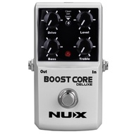 Nux® Boost Core Deluxe เอฟเฟคกีตาร์ บูสเสียง Clean / Overdrive / Spark (Guitar Booster Pedal) วงจร T