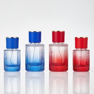 Vertical Striped Perfume Bottle 30ml Perfume Spray Bottle 50ml Perfume Cosmetics Subpackage Bottle S