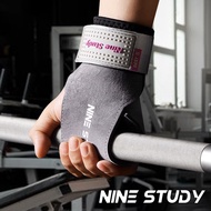 [NINE STUDY] Top Leather Power Belt Two Pieces Barbarian King PRO Series M-01MW (Two Colors Optional