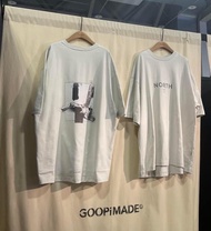 Goopi GQ展場限定tee 白 黃金2號 9成新