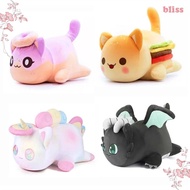 BLISS Aphmau Plush Toys Christmas Gifts Cute Burger Pillow Plushie Pillow Meemeow Children's Stuffed