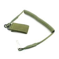 Tali Pengaman Pistol Lanyard Tali Pengaman Pistol Spring Safety Strap
