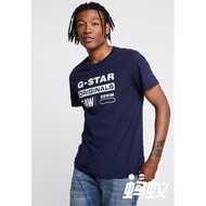 G-STAR RAW. GRAPHIC SLIM T-SHIRT Classic LOGO Pattern Soft Men's Short sleeved T-shirt