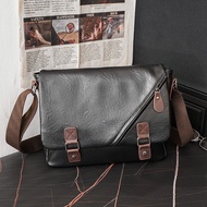📿 Fashion New Shoulder Bag Business Casual Korean Men's Bag Shoulder Bag Men's Leather Bag Crossbody Messenger Bag Schoolbag