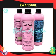Em4 Probiotic Liquid Fertilizer for Fisheries and Ponds 1 Liter EM4 Microorganisms Liquid Organic Fe