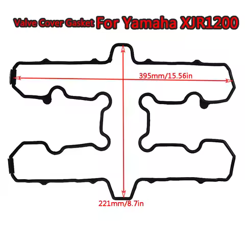 For Yamaha XJR1200 FJ1200 XJR1300 XJR1300SP XJR1200SP FJ1100 Valve Cover Gasket 1984-1993