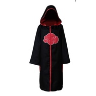 #affordablepriceNARUTO Robe Uniform Anime Halloween Cosplay Costume Hooded Wind Coat Akatsuki Cloak