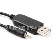 CP2102 Chip USB to TRS 2.5mm Audio Head RS232 Serial Port Cable