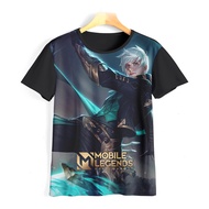 Gusion Children's T-shirt 07ML004GUSION - MLBB Mobile Legends Children's Clothes for Ages 1-12 Years
