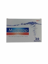 Mucostop Granules for Oral Solution [Acetylcysteine] 600mg [1sachet-3g] / [30sachets/box]