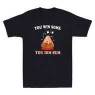 You Win Some You Dim Sum Funny Chinese Food Dumplings Meme Vintage Men's T-Shirt