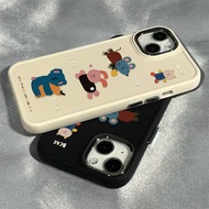 Creative Cute Animal Cartoon Patterns Phone Case Compatible for IPhone11 12 13 14 15 Pro Max 7 8 Plus X XR XS MAX SE 2020 Luxury Soft Shockproof Case