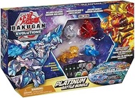 Spin Master Bakugan Evolutions: Platinum Battle Bundle Season 4 (4 Bakugan and 1 Fabric Arena)