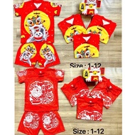 Chinese New Year Costume For Children 6-3 Years Old Little Boy