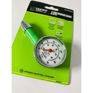 TEKIRO 60 psi ROUND TIRE PRESSURE GAUGE ROUND TIRE GAUGE TEKRIO