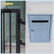 Locking Wall Mailbox Outdoor Mail Box Waterproof Heavy Duty 8.5x12x2.8inch for Rural or Contemporary